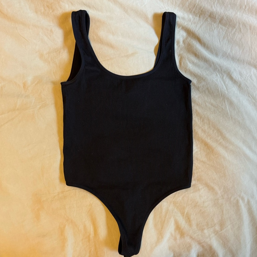 black bodysuit